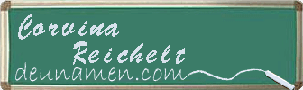 Corvina Reichelt Visitenkarte